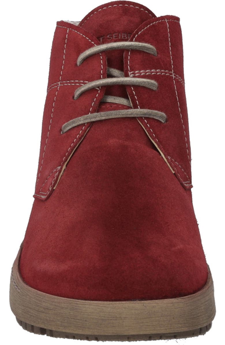 Josef Seibel Anna 08 Short Boot, Alternate, color, Red