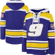 '47 Men's '47 Royal Chase Elliott Superior Lacer Pullover Hoodie