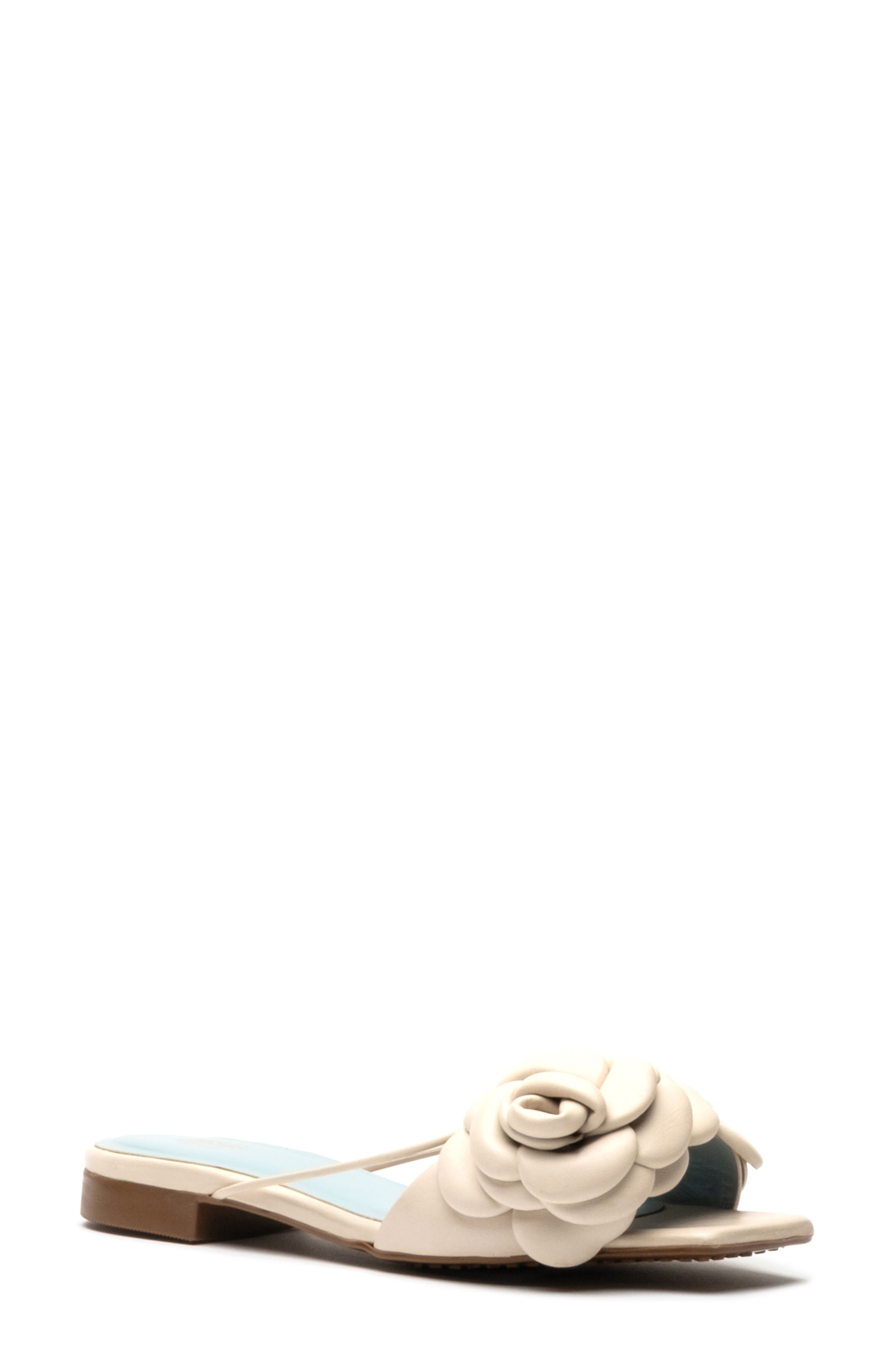 Frances Valentine Gardenia Slide Sandal, Main, color, 