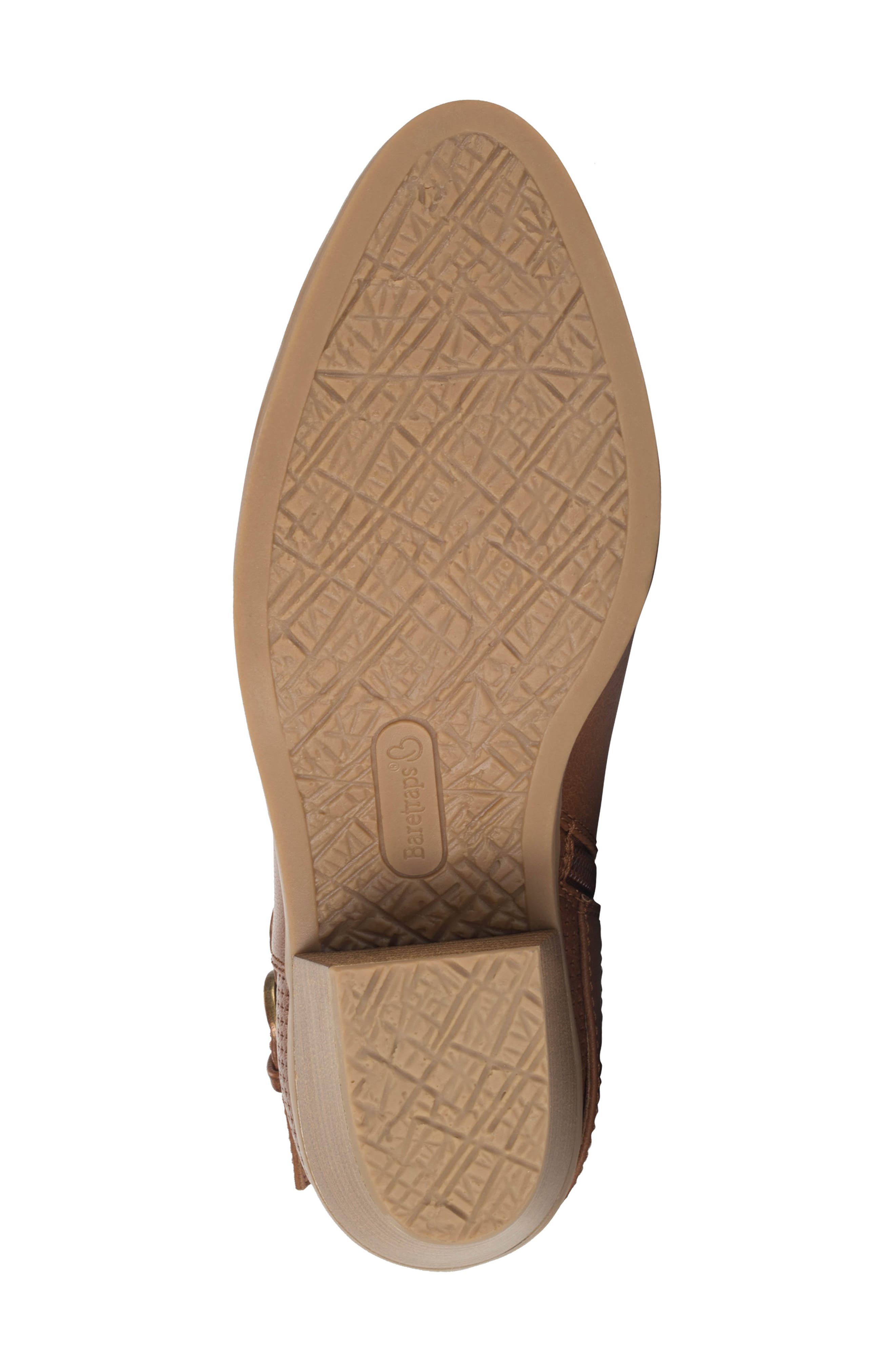 BARETRAPS Serenity Faux Leather Bootie, Alternate, color, Walnut