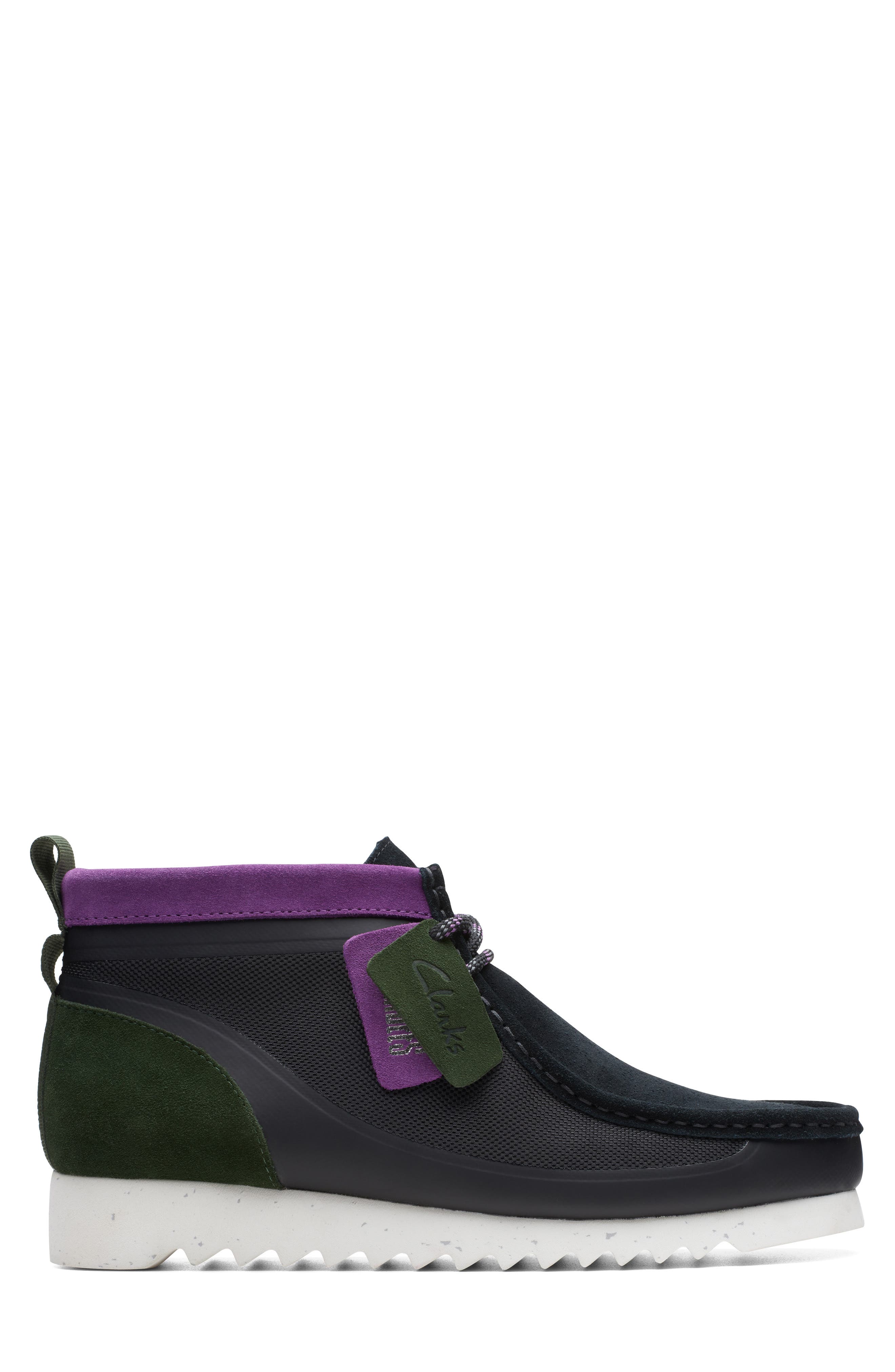 Clarks<sup>®</sup> Wallabee 2 Future Chukka, Alternate, color, Black Interest