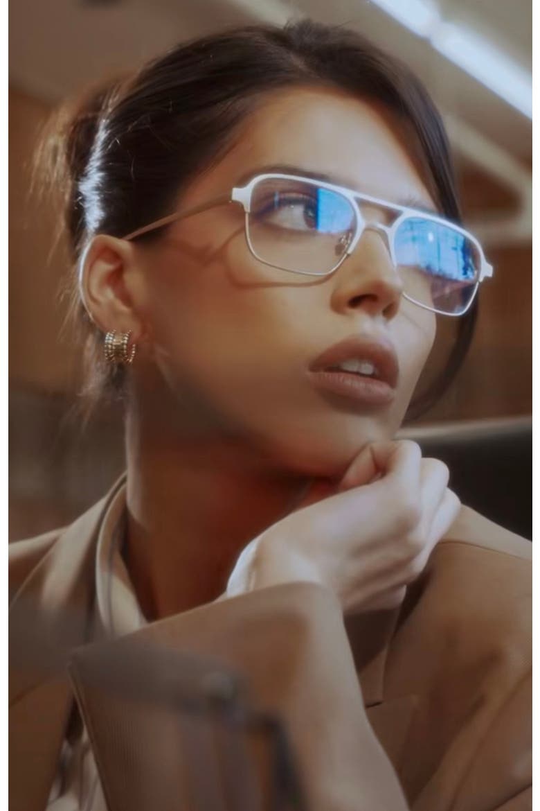 Jimmy Aviator Blue Light Eyeglasses, Alternate, color, Gold
