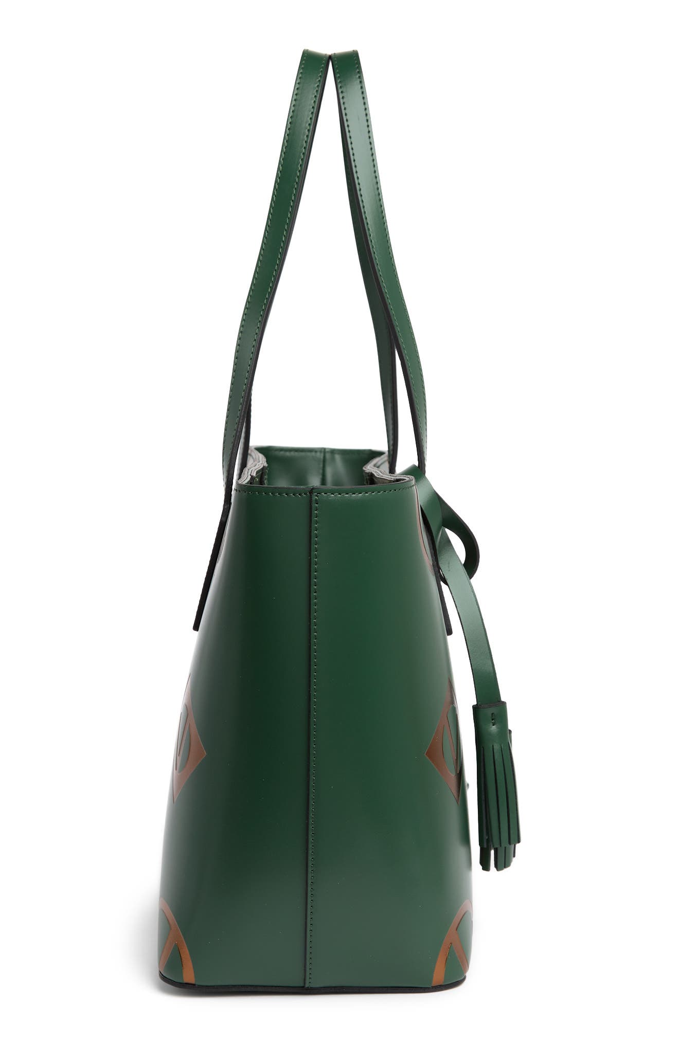 VALENTINO BY MARIO VALENTINO Soho Magnus Leather Tote Bag, Alternate, color, 