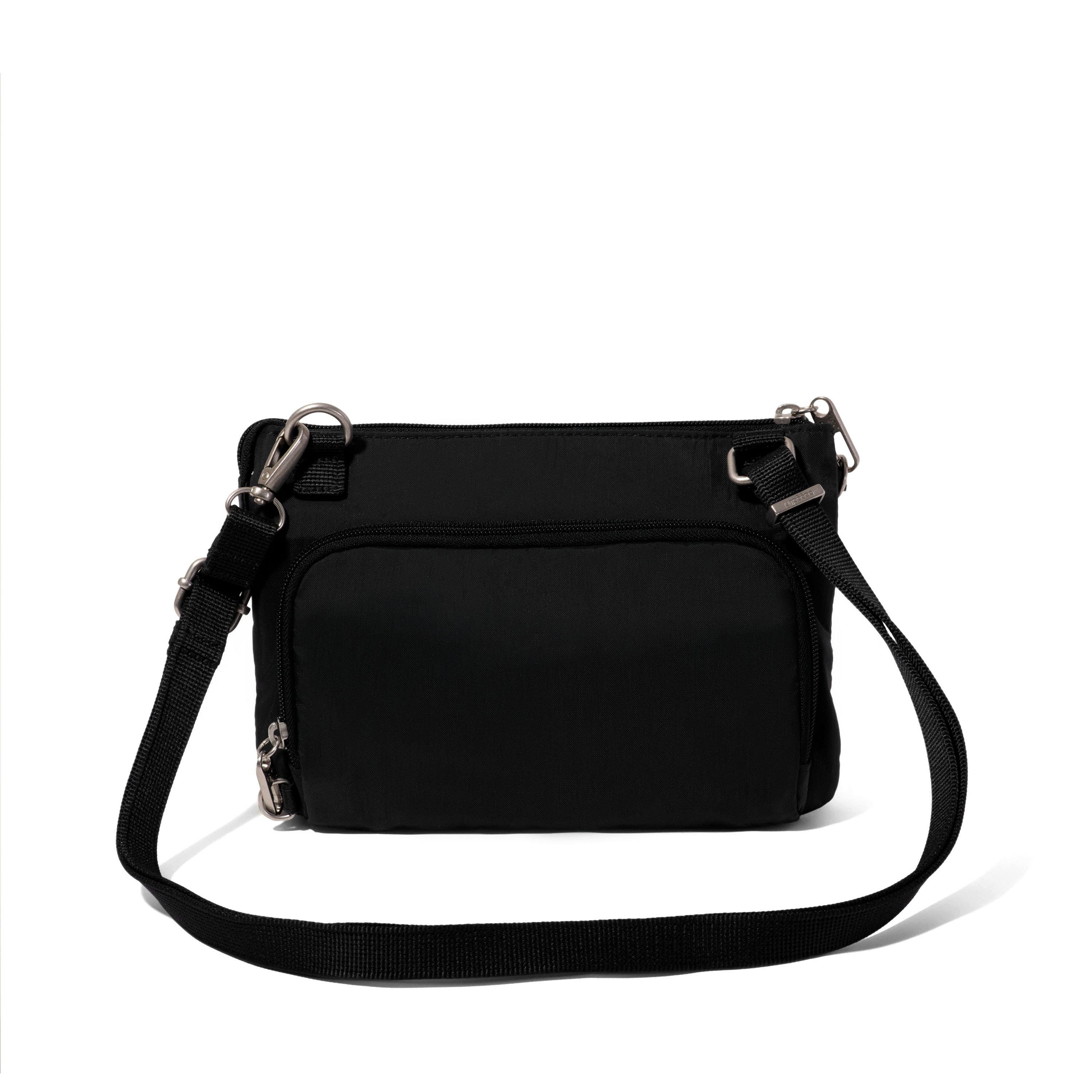 BAGGALLINI Securtex Anti-Theft Stash Crossbody, Alternate, color, Black