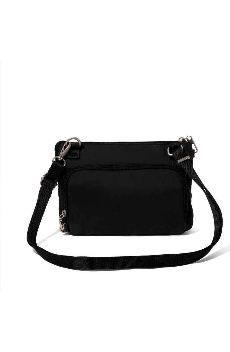 BAGGALLINI Securtex Anti-Theft Stash Crossbody, Alternate, color, Black