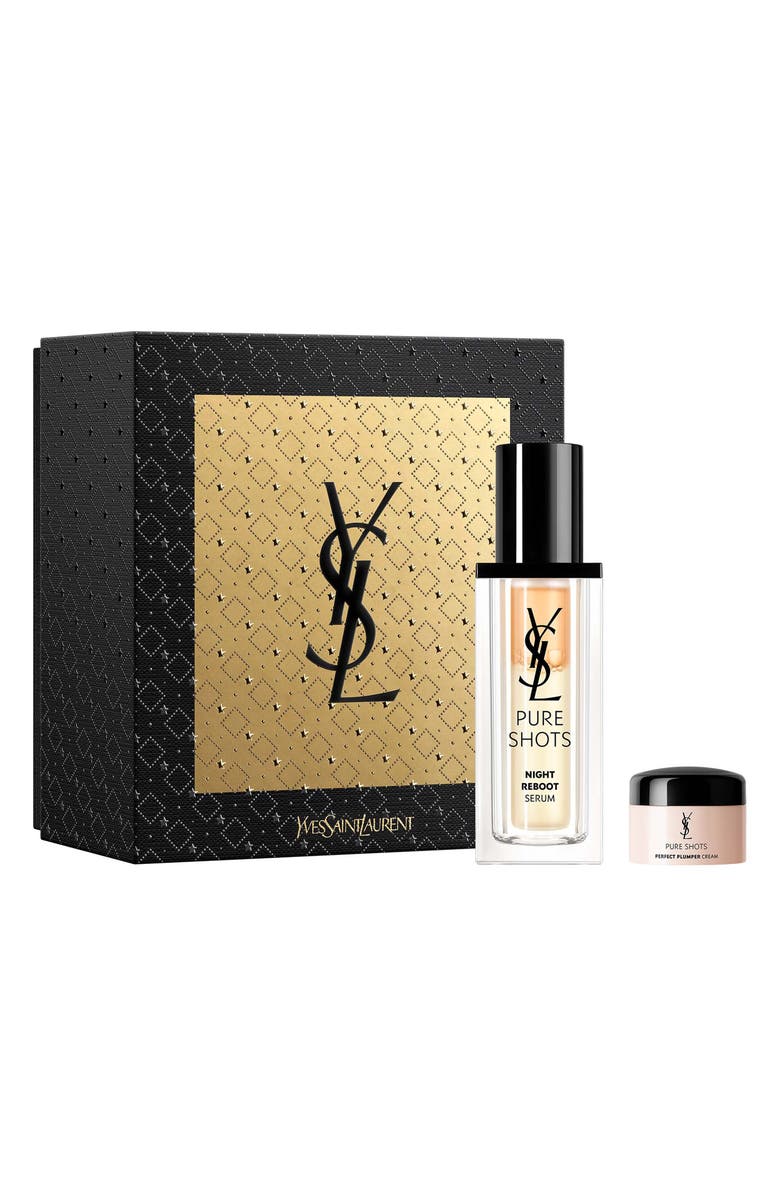 Yves Saint Laurent Pure Shots Overnight Routine 2-Piece Skincare Gift Set, Main, color,