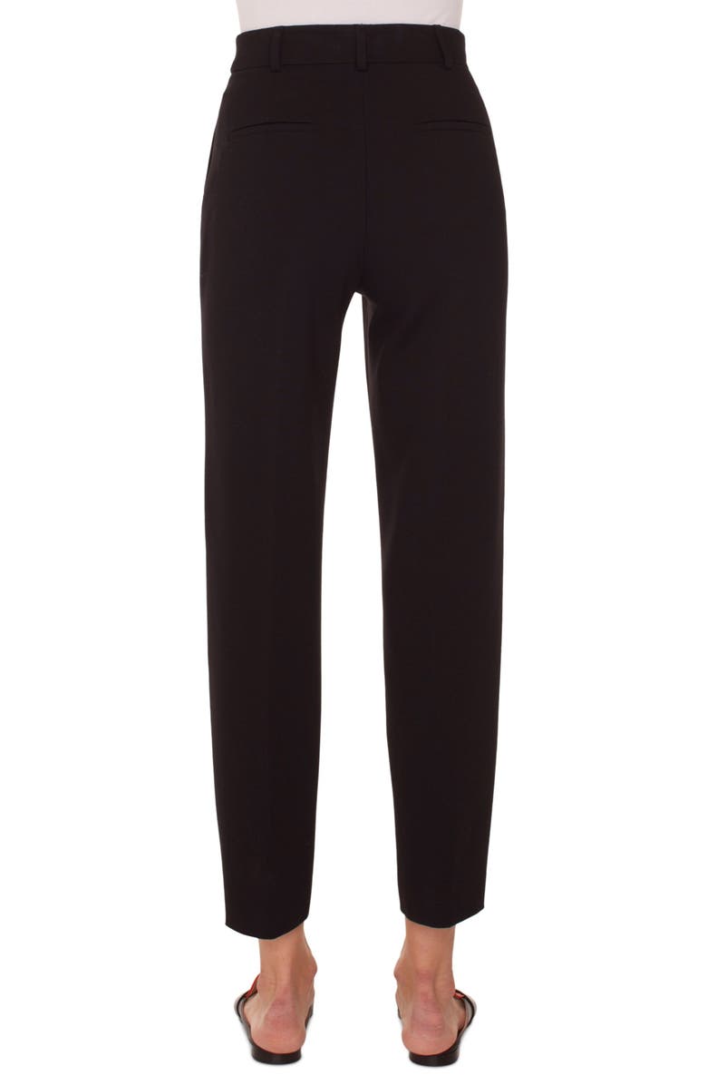 Akris punto Ferry High Waist Crop Pants, Alternate, color,