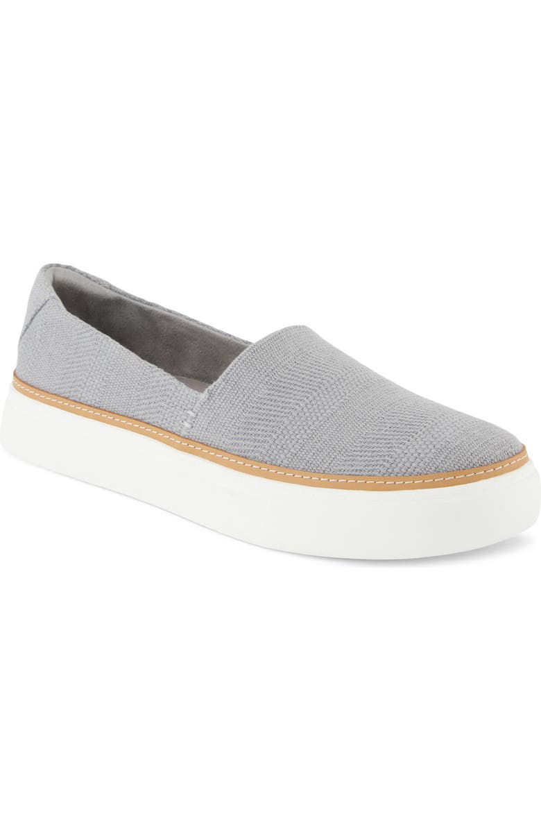 TOMS Kameron Slip-On Sneaker, Main, color, Light/ Pastel Grey