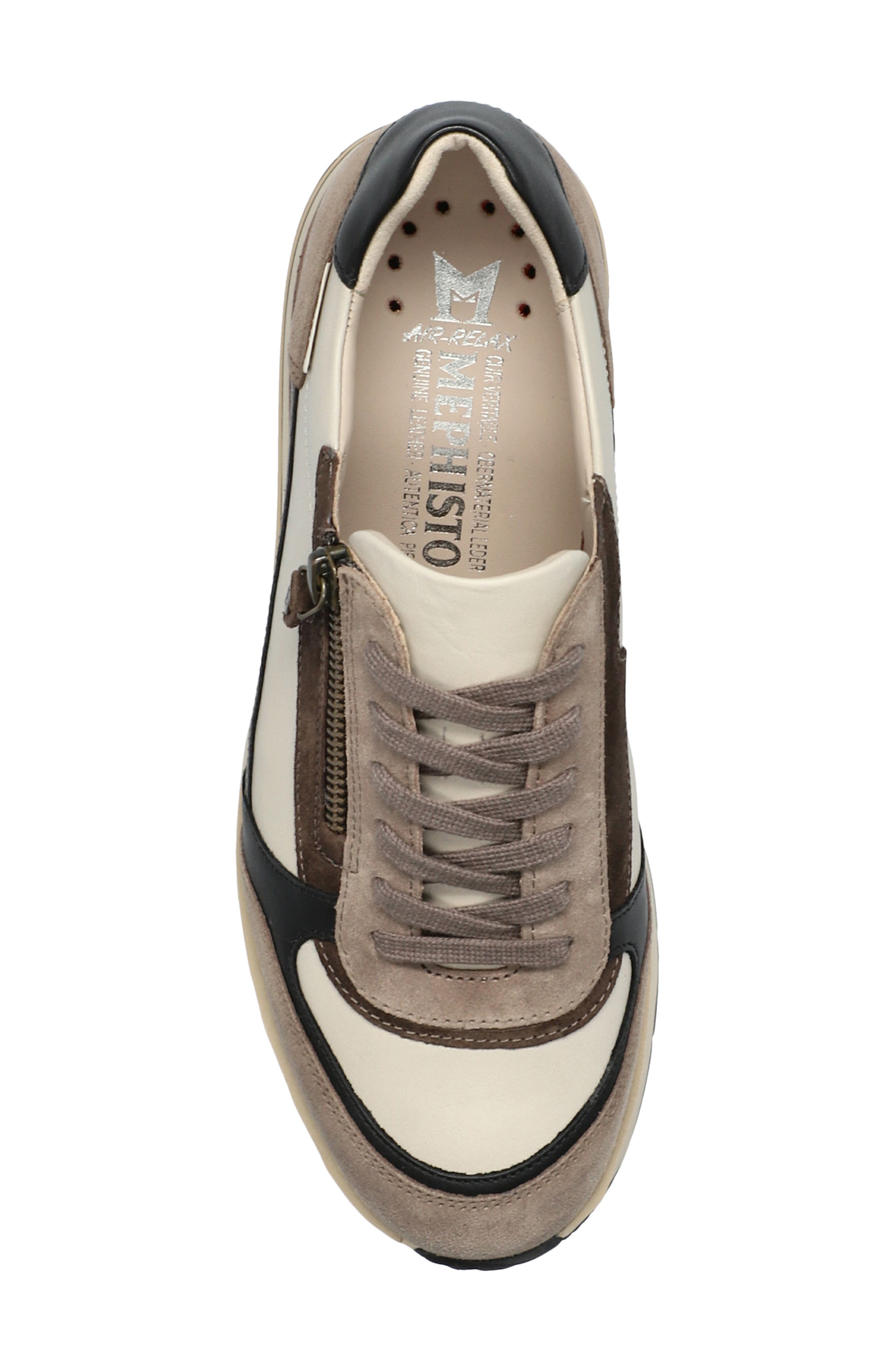 Tiziana Sneaker, Alternate, color, WARM GREY
