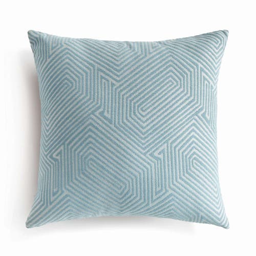 Napa Home & Garden Sora Square Indoor-outdoor Pillow 20" In Blue