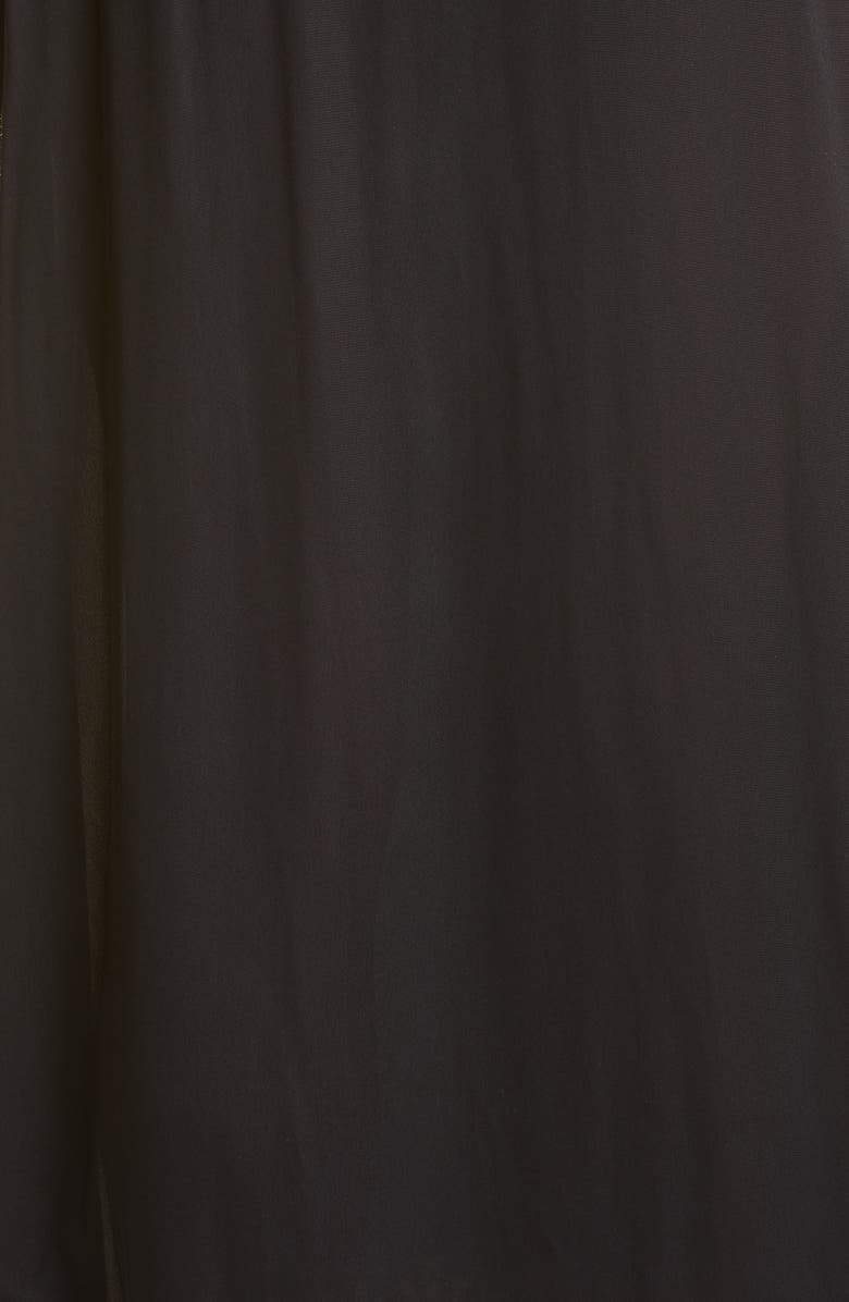 Veronica Beard Blaise Border Print Long Sleeve Maxi Dress, Alternate, color,