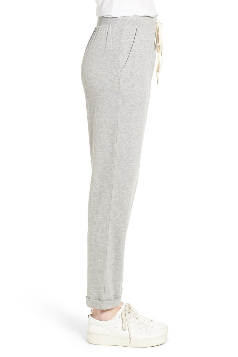 Fleece Lined Joggers, Alternate, color, GREY MEDIUM HEATHER