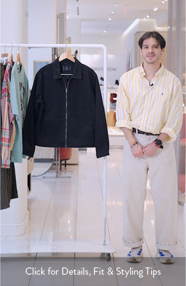 Cotton Canvas Grounds Jacket, sales video thumbnail
