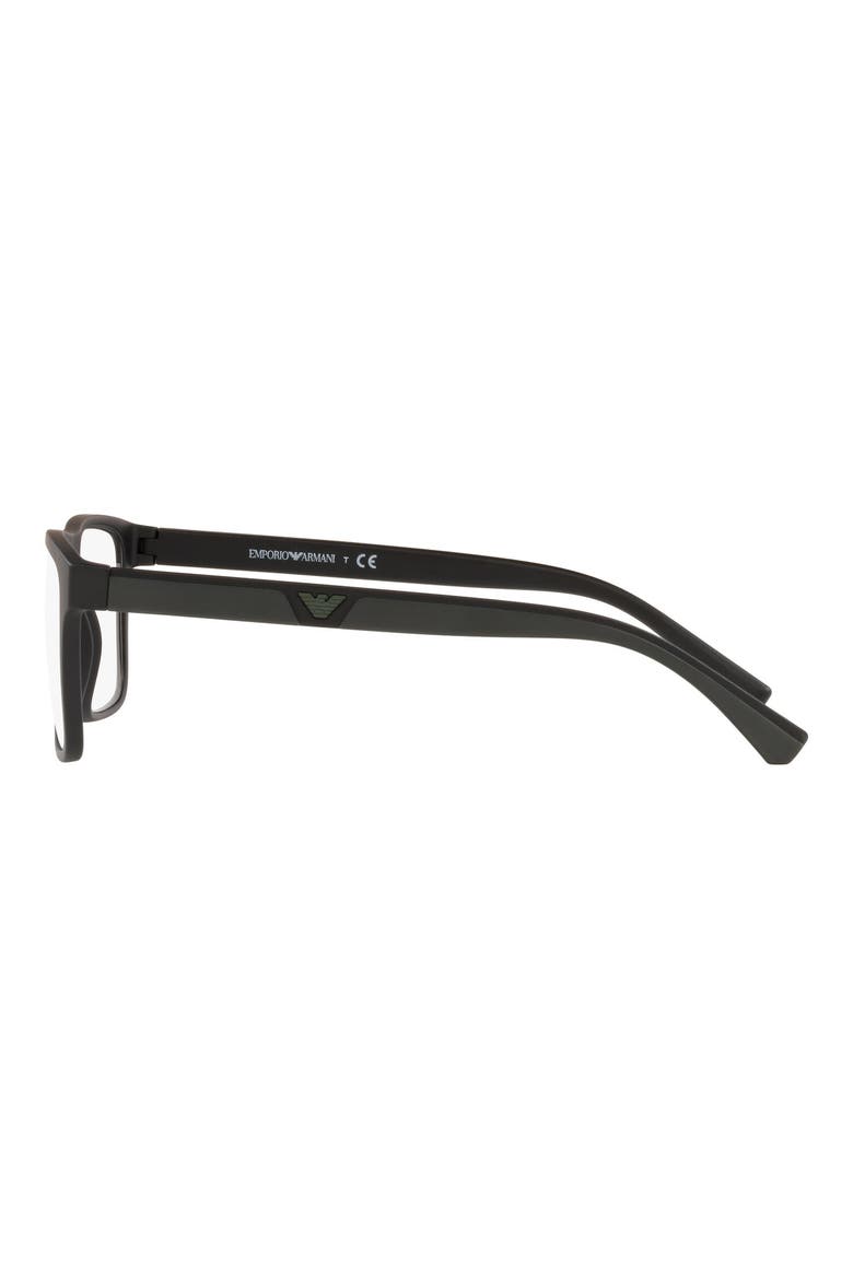 Rectangular Optical Glasses, Alternate, color, BLACK