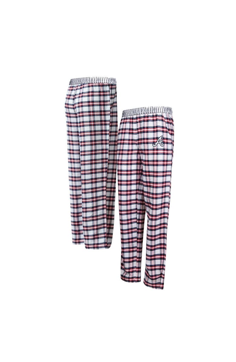 CONCEPTS SPORT Women's Concepts Sport Navy/Red Atlanta Braves Sienna Flannel Sleep Pants, Main, color,