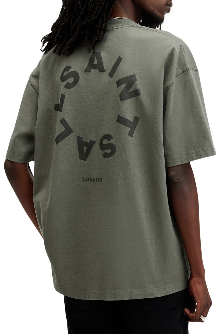 Tierra Cotton Graphic T-Shirt, Alternate, color, THYME GREEN