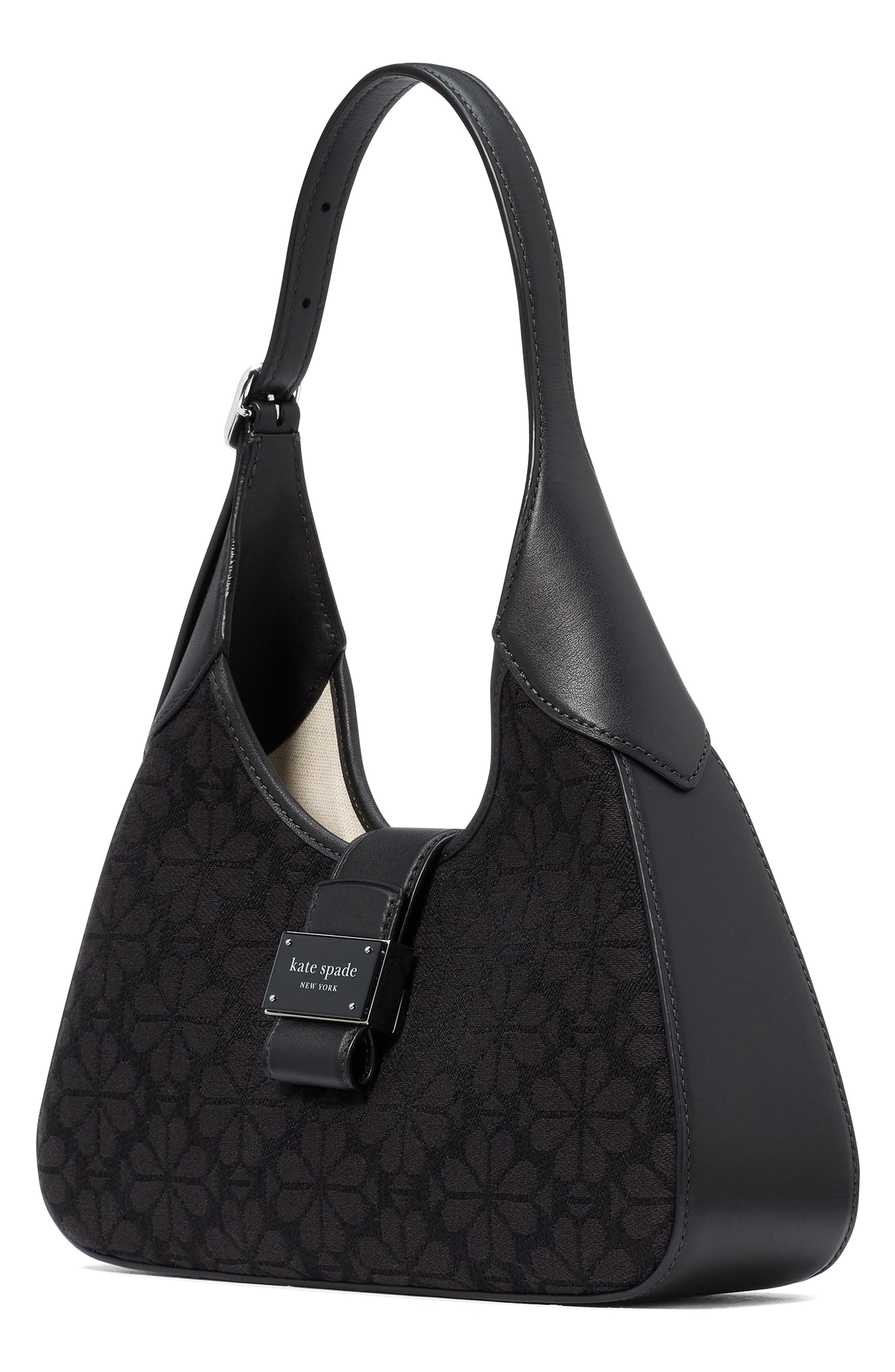 Kate Spade New York spade floral jacquard shoulder bag, Alternate, color, 