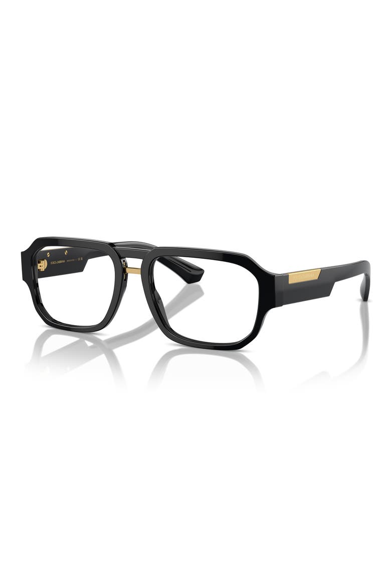 55mm Pilot Optical Glasses, Alternate, color, BLACK
