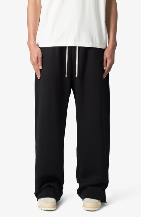 Ultra Baggy Washed Cotton Blend Sweatpants