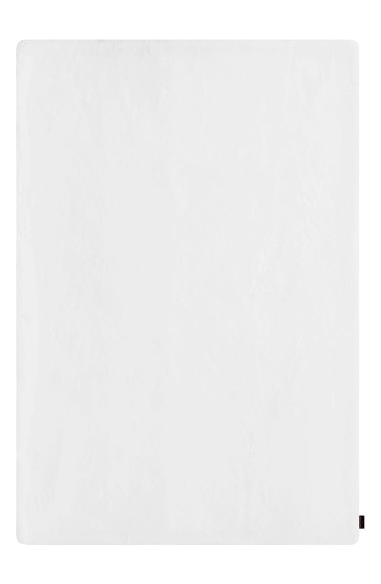 Juicy Couture Plush Throw Blanket, Alternate, color, White