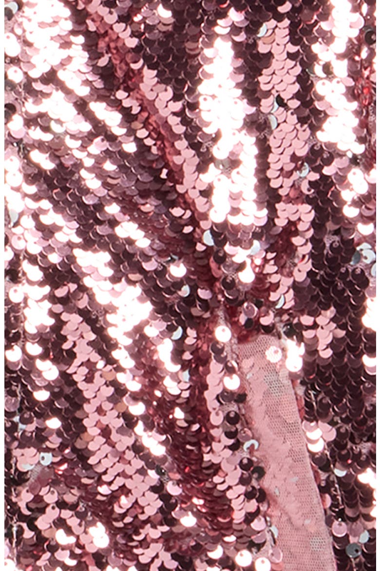 Kids' Sequin Embellished Bomber Jacket, Alternate, color, PINK