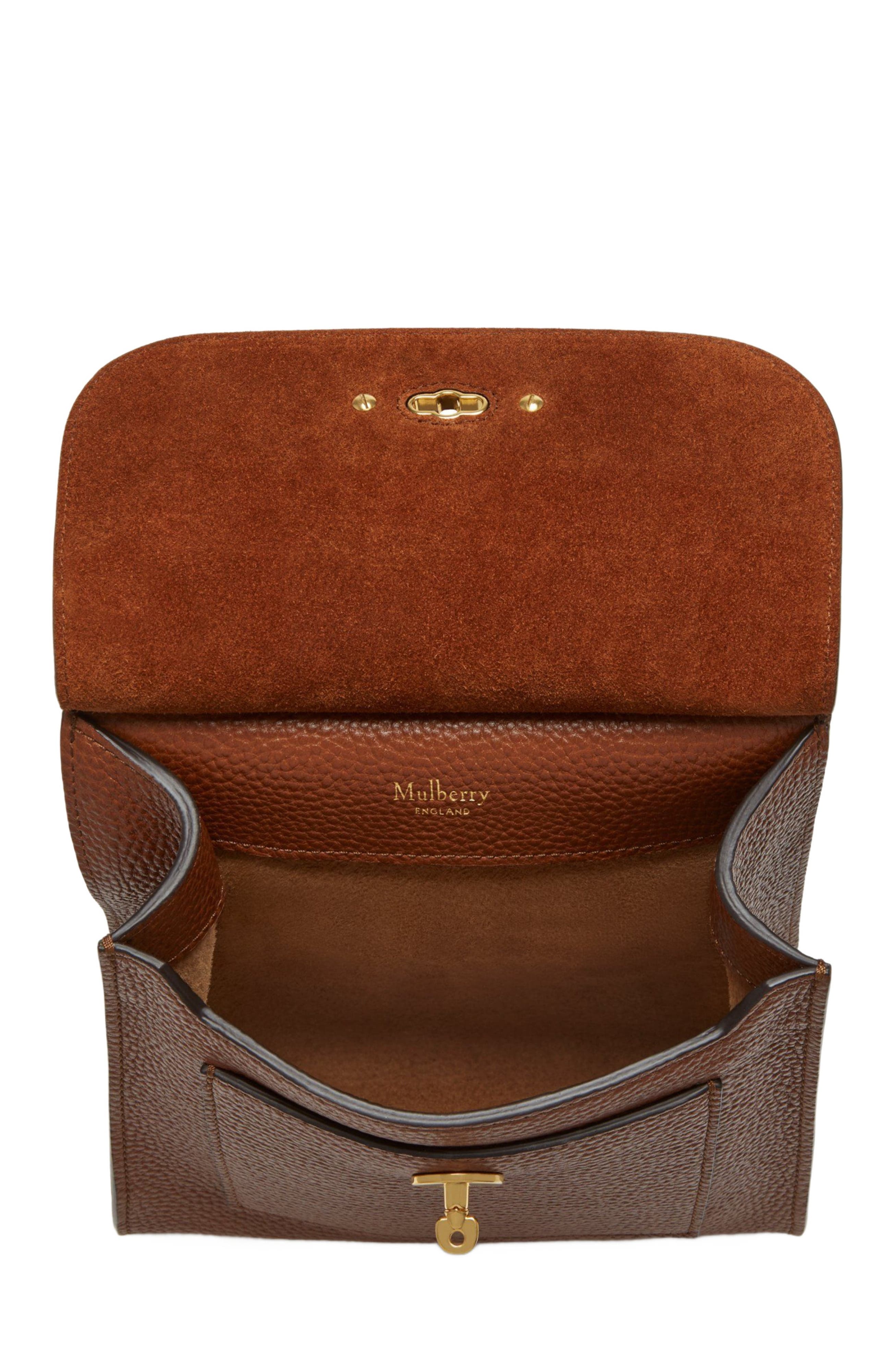 Mulberry Small Antony Leather Crossbody Bag, Alternate, color, 