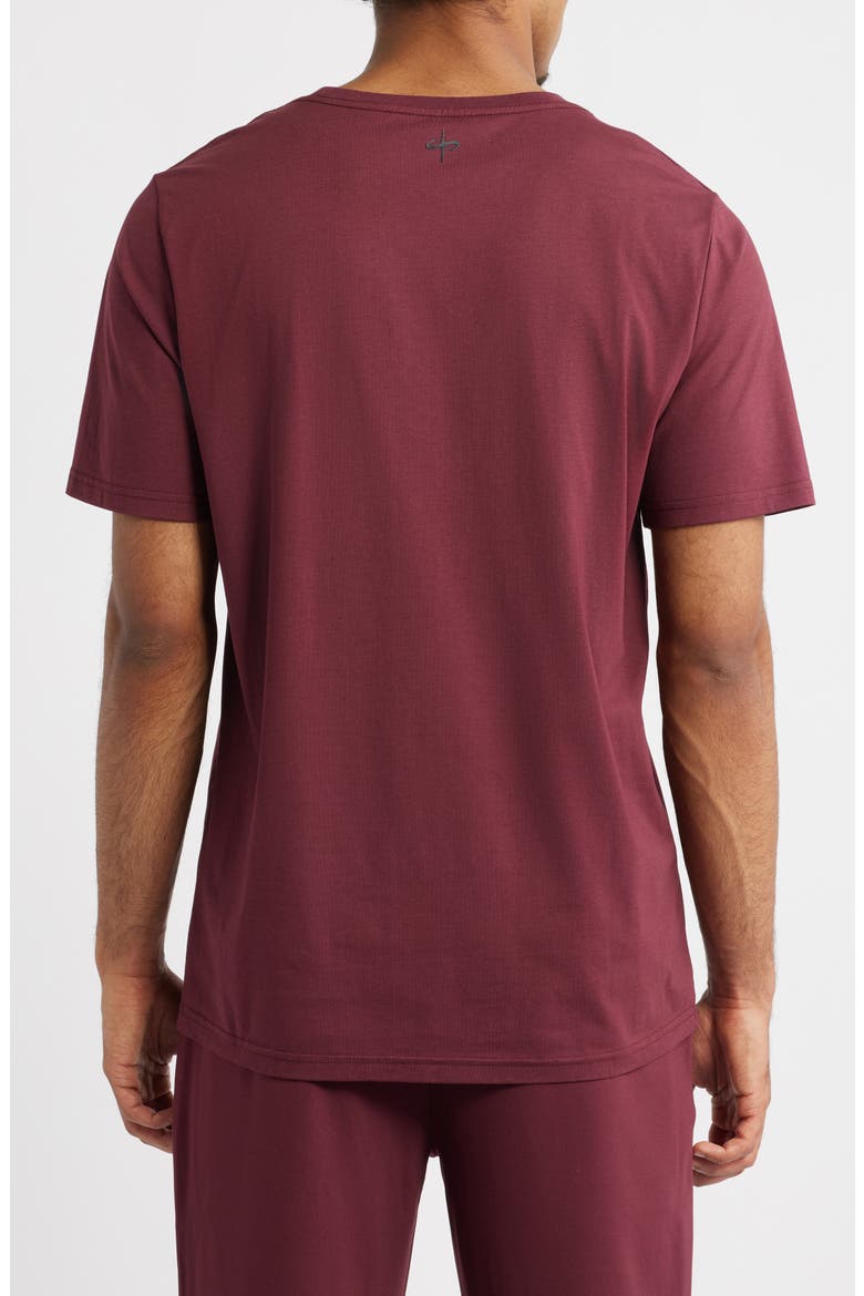 Tempo Rose Ultra Tee, Alternate, color, MERLOT