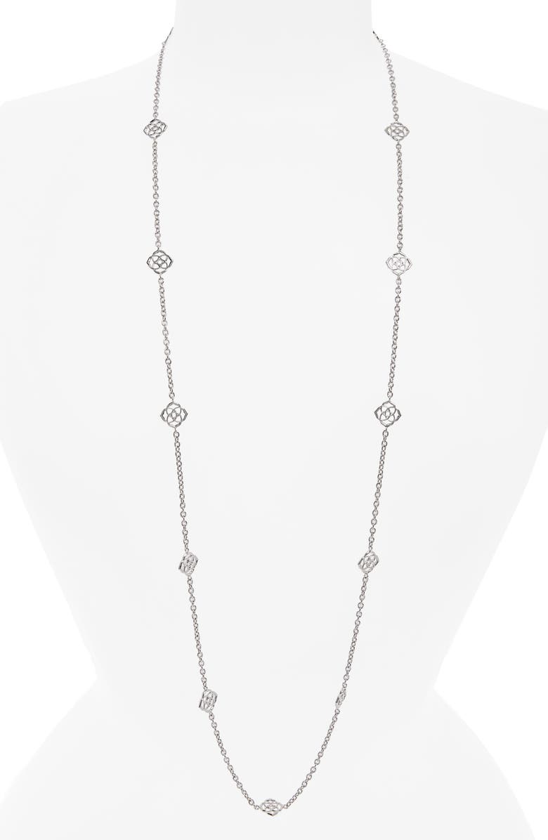 Kendra Scott 'Devalyn' Station Necklace, Alternate, color, 