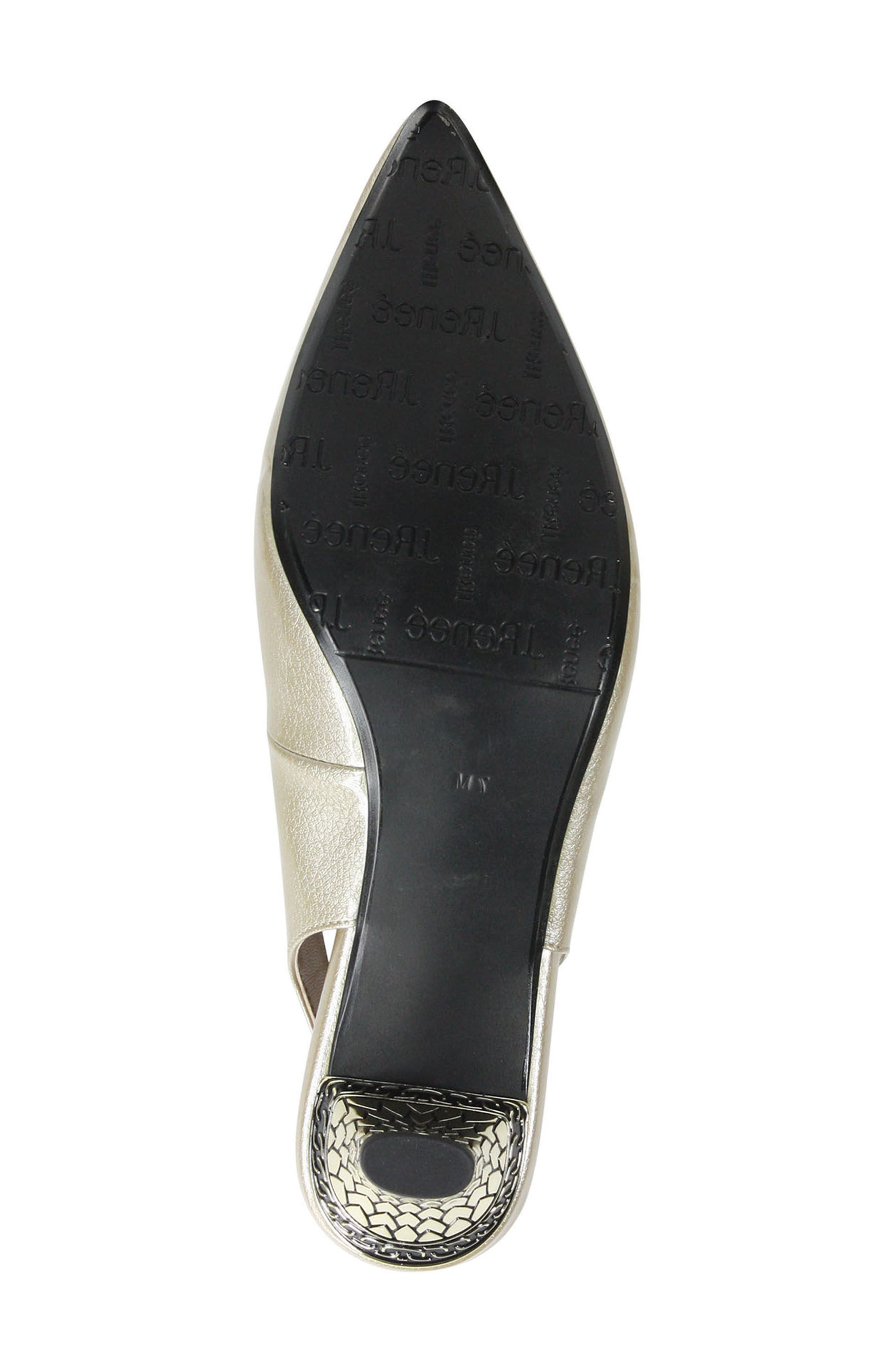 Mayetta Slingback Pump, Alternate, color, TAUPE FAUX LEATHER
