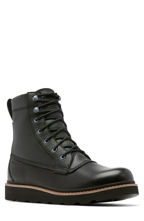 Sorel Men's Slabtown 62' Caribou Waterproof Boots In Black/black