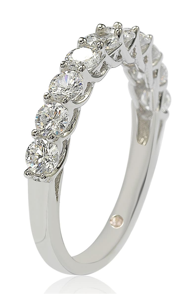 SUZY LEVIAN Sterling Silver CZ Ring, Alternate, color, White