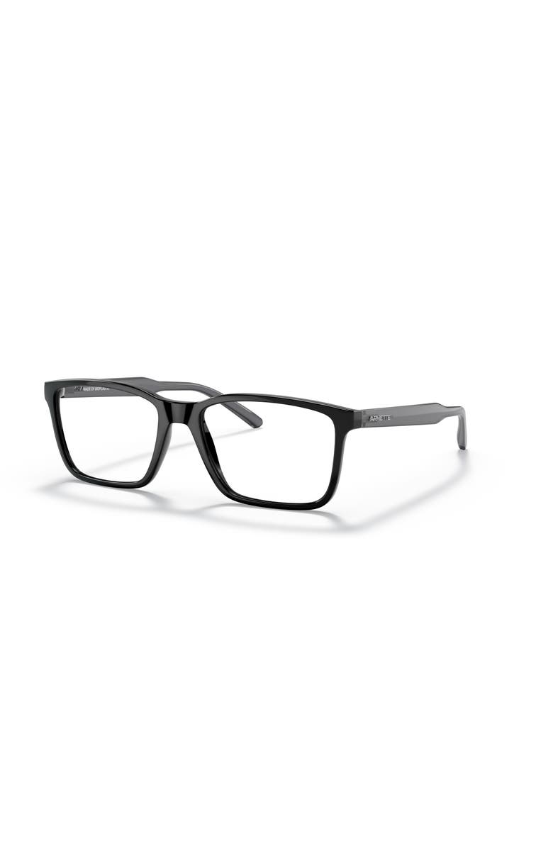 ARNETTE 52mm Rectangle optical glasses, Main, color, Black