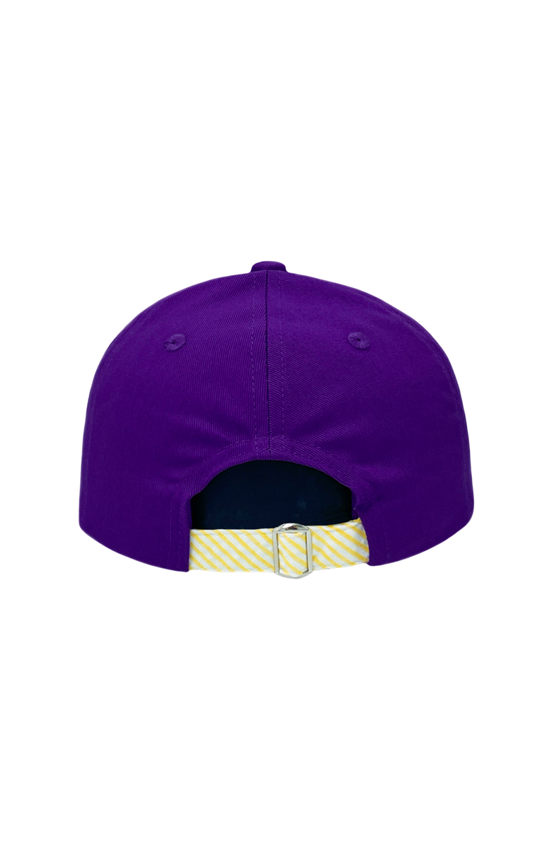 Bits & Bows LSU Tigers Baseball Hat, Alternate, color, Purple