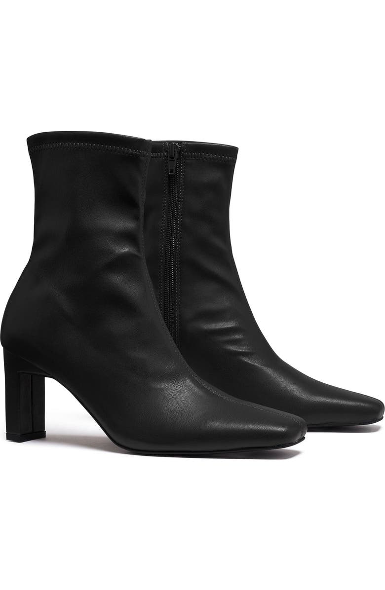 Therapy Australia Bette Socks Boot, Main, color, Black Smooth