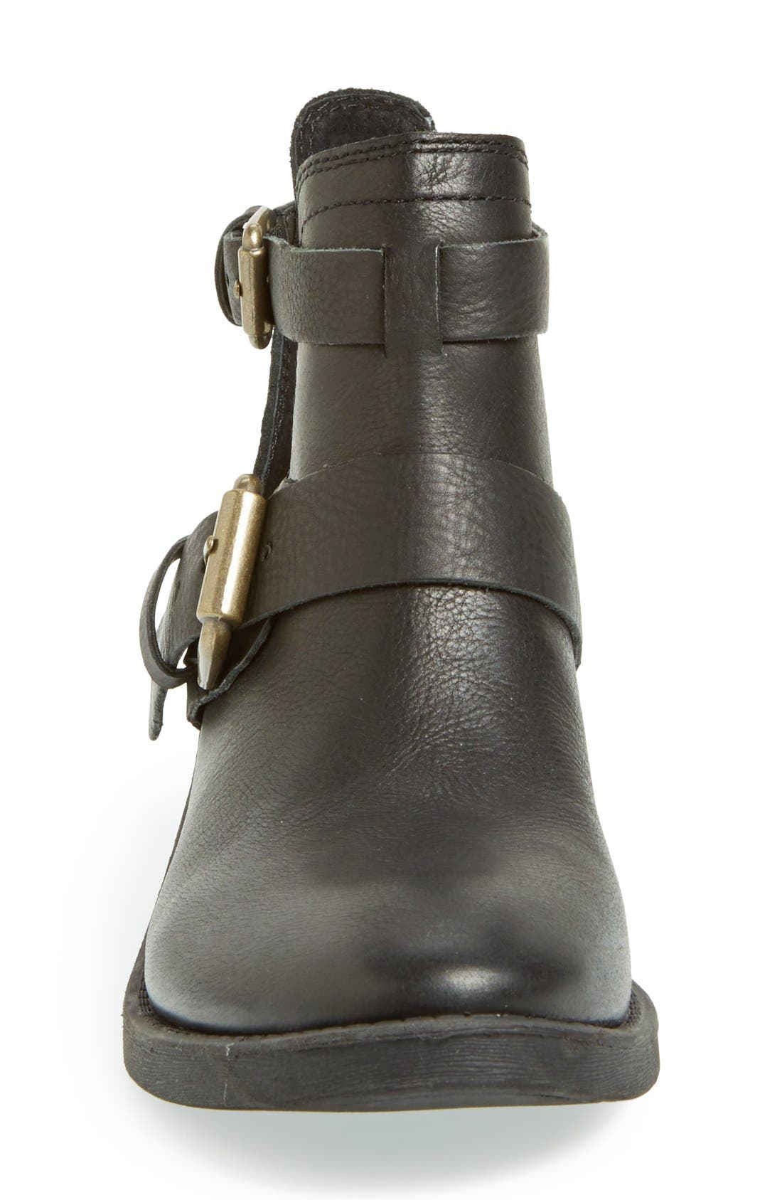 'Chaves' Bootie, Alternate, color, BLACK LEATHER