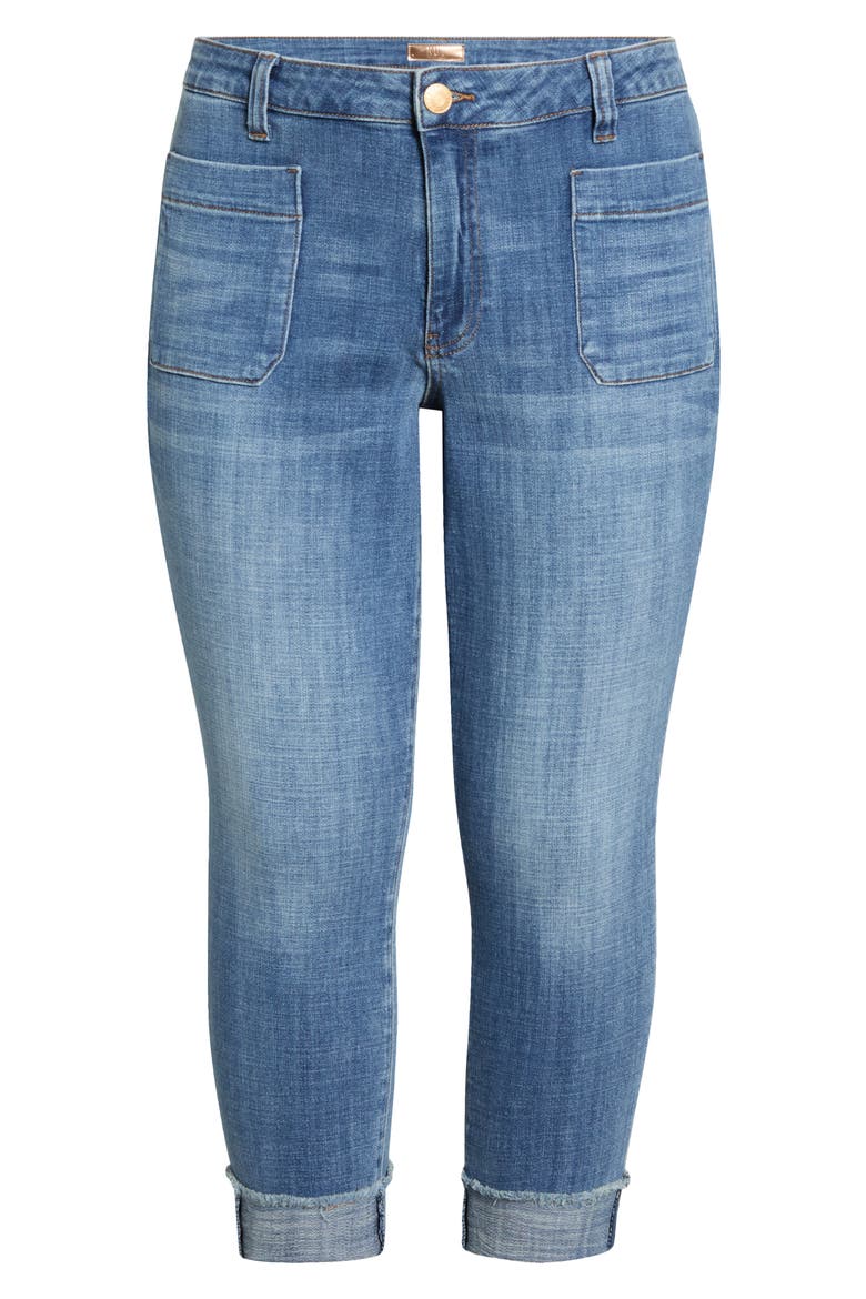 Amy High Waist Patch Pocket Crop Skinny Jeans, Alternate, color, ATTRACTIVE