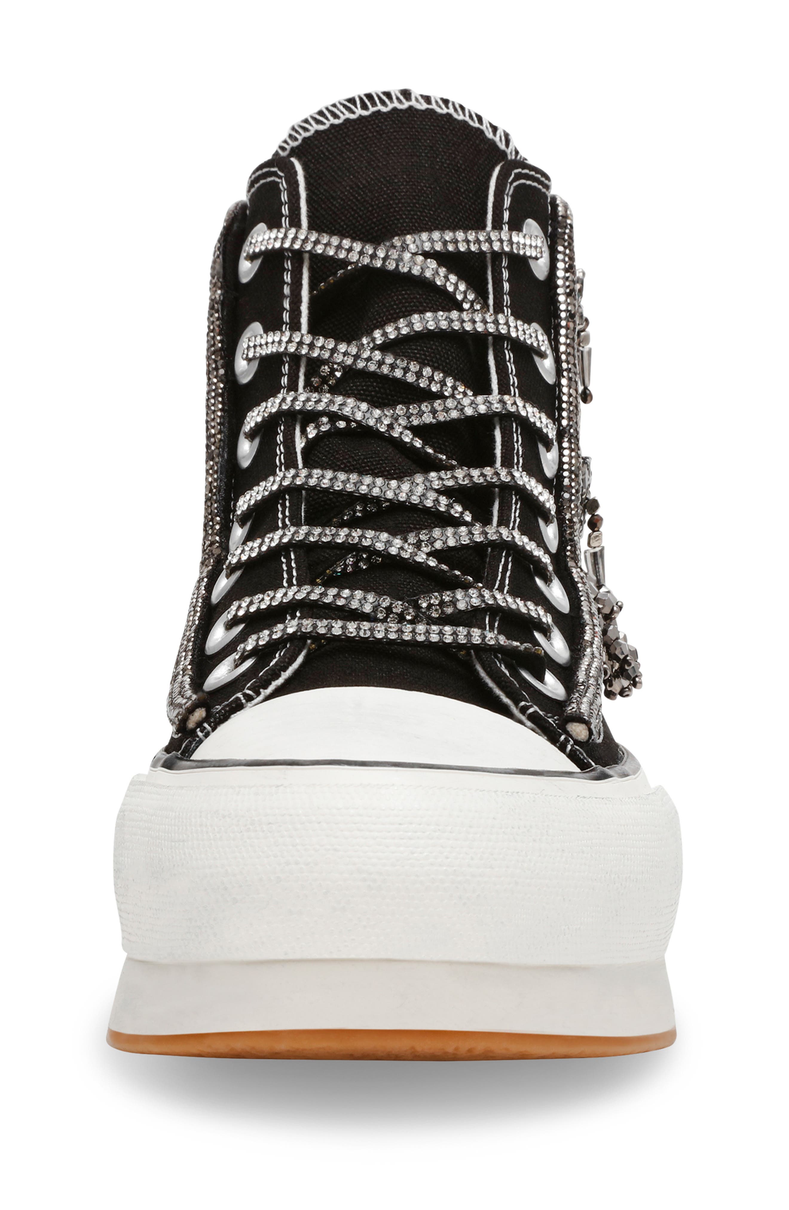 Steve Madden Mistic Beaded Platform Sneaker, Alternate, color, 