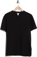 Calvin Klein Popcorn Pique Cotton Blend T-Shirt