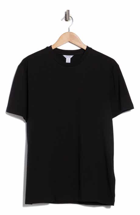 Calvin Klein Popcorn Pique Cotton Blend T-Shirt