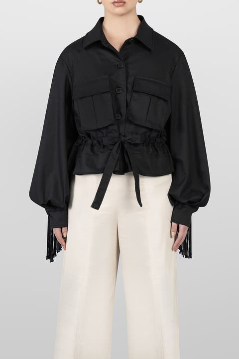 Macrame Sahariana Jacket