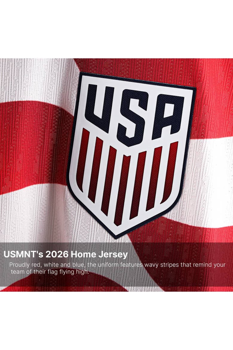 Men's Nike  White USMNT 2026 Home Match Authentic Jersey, Alternate, color, White