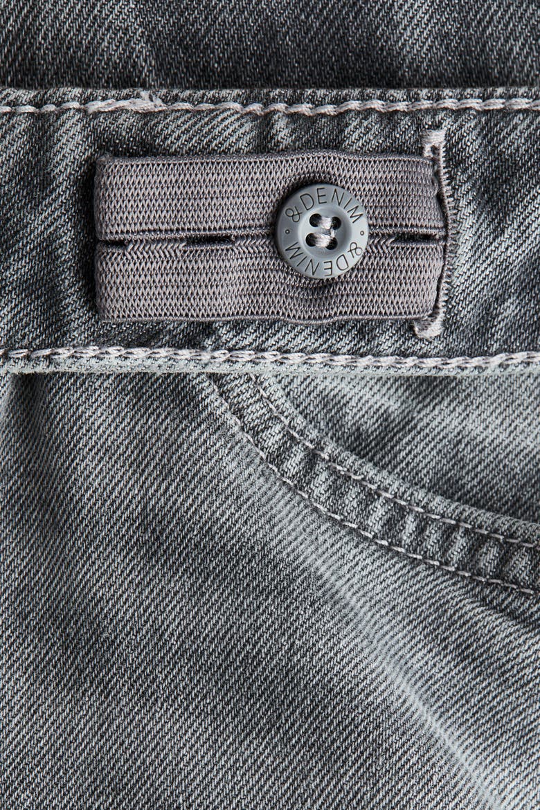 Baggy Fit Bootcut Jeans, Alternate, color, Denim gray