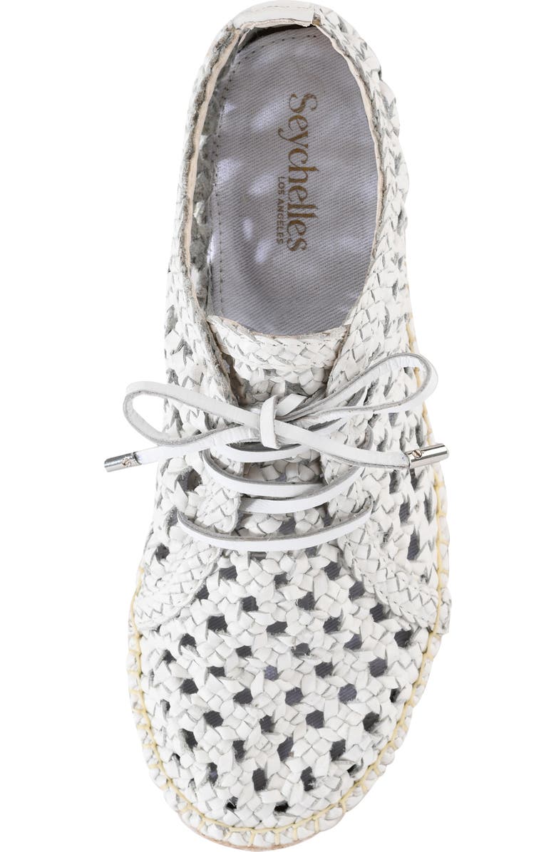 Seychelles Gemini Woven Espadrille, Alternate, color, White