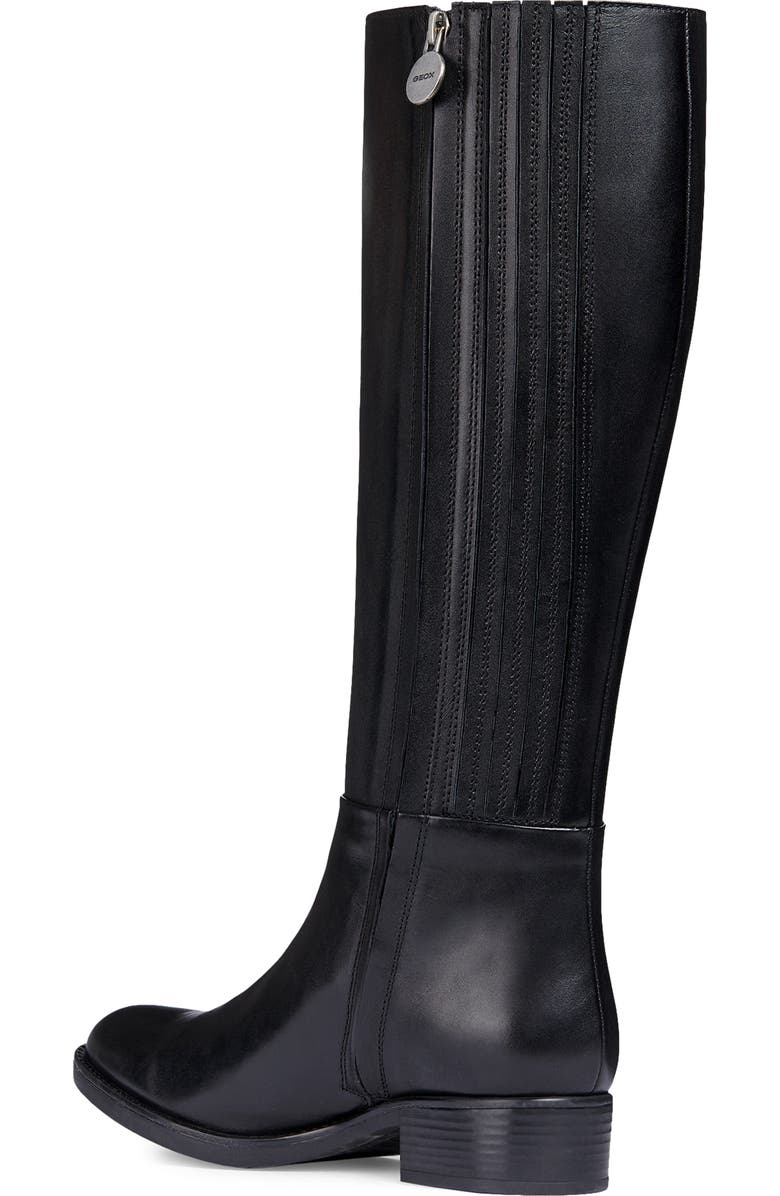 Geox Felicity Leather Knee High Boot, Alternate, color,