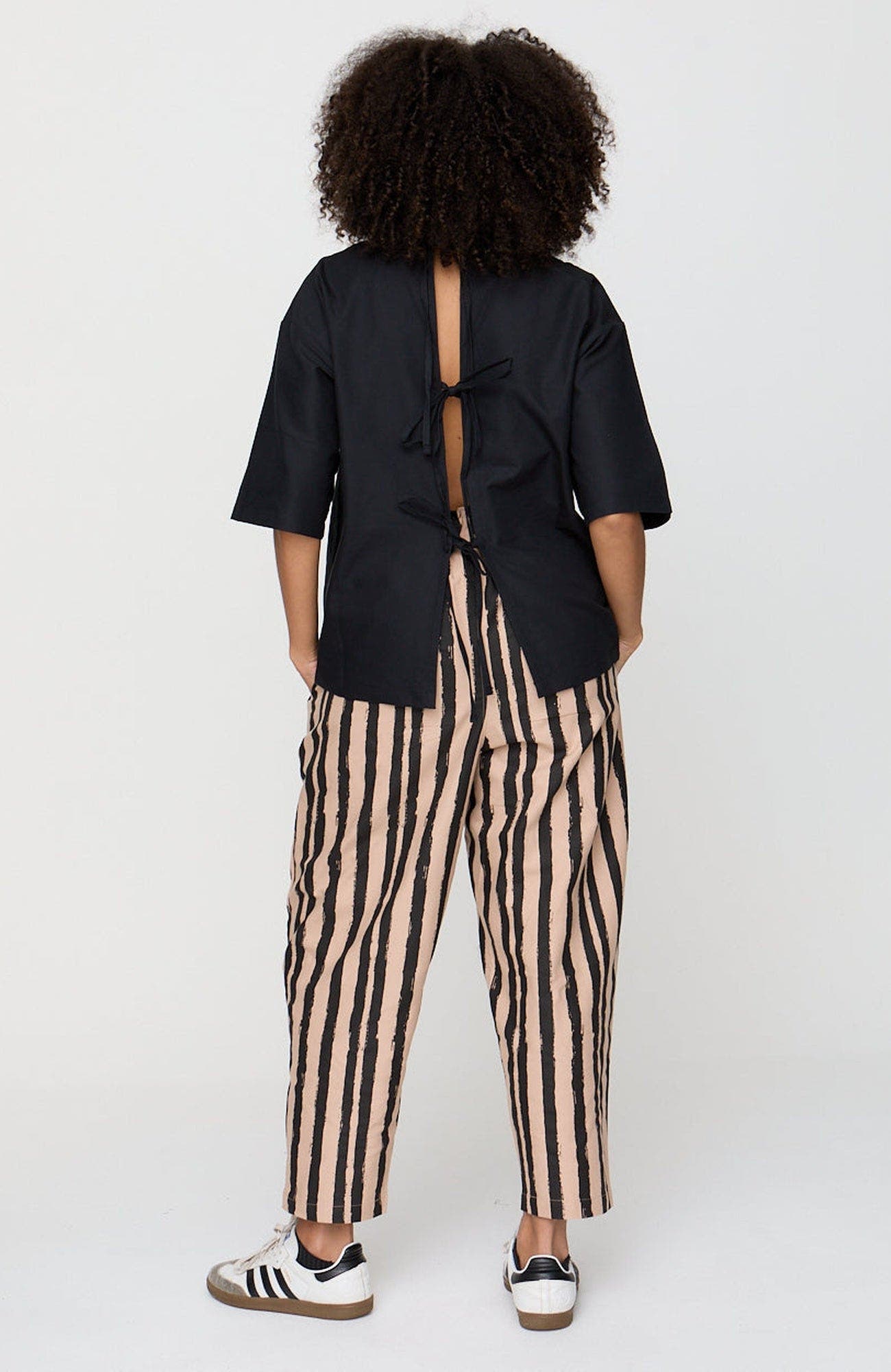 Turtledove London Organic Cotton Doris Tie Back Top (Women) | Nordstrom