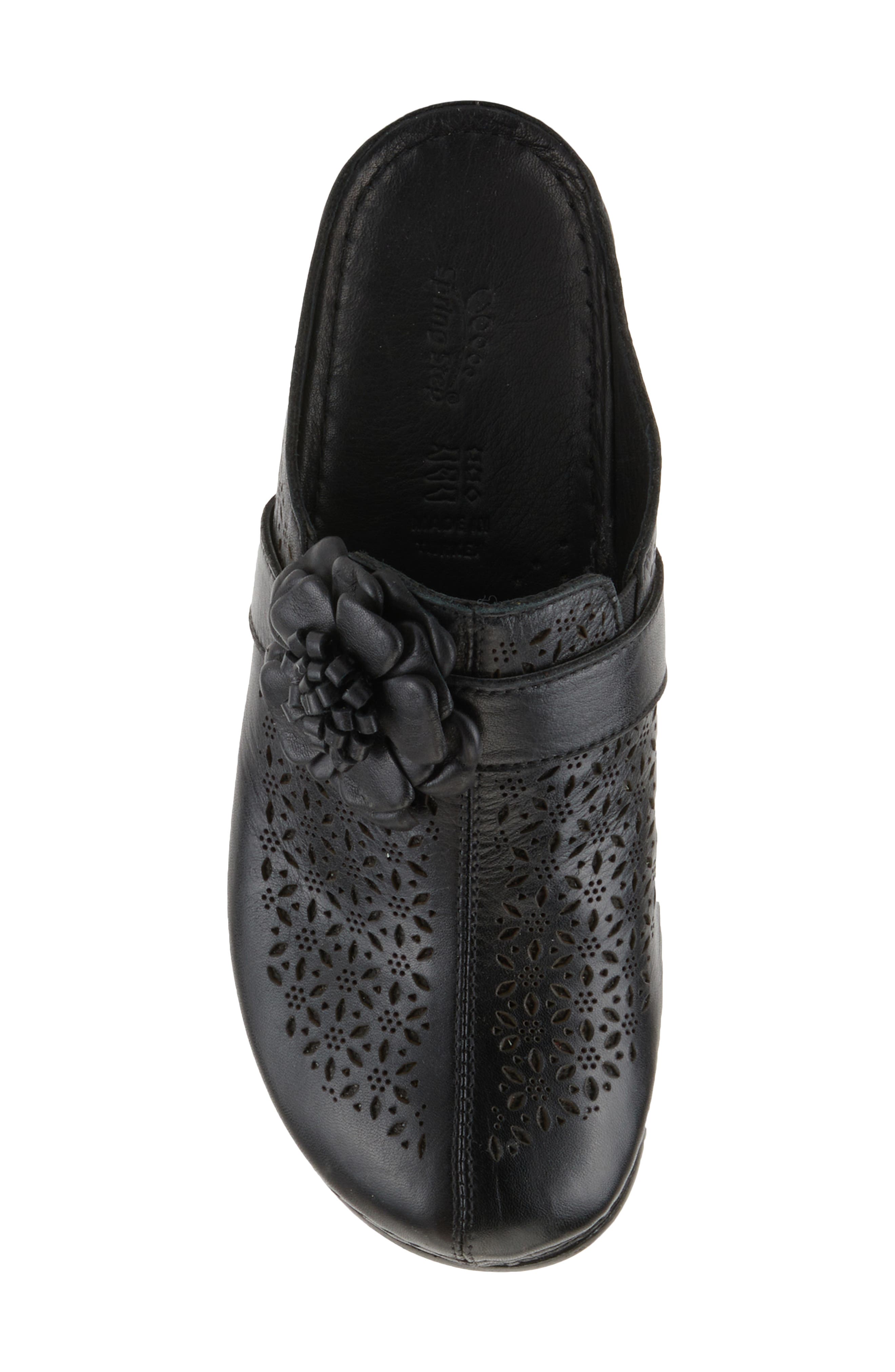 Spring Step Lilybean Wedge Mule, Alternate, color, Black