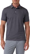 Mizzen+Main Versa Classic Fit Stripe Performance Golf Polo