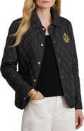 Lauren Ralph Lauren Crest Detail Quilted Jacket