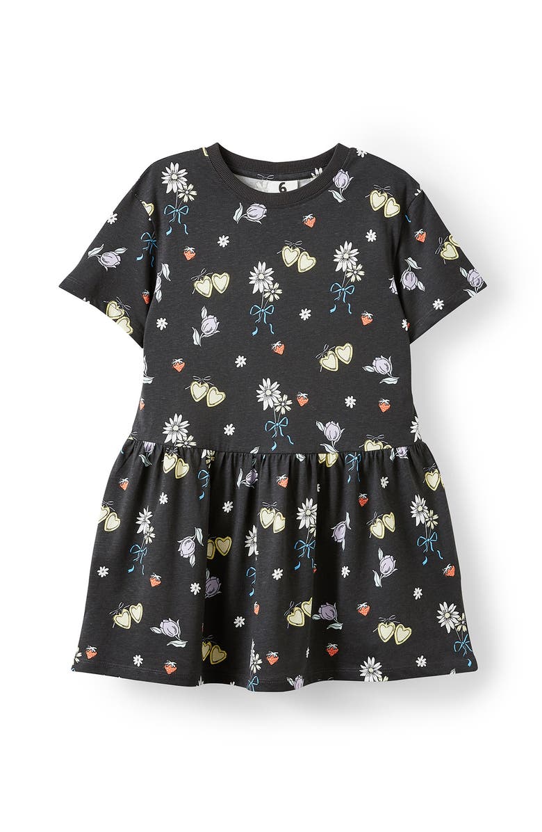 Cotton On Kids Kid's Willow Short Sleeve Dress, Main, color, 