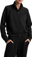 Beyond Yoga Piping Detail Bomber Jacket